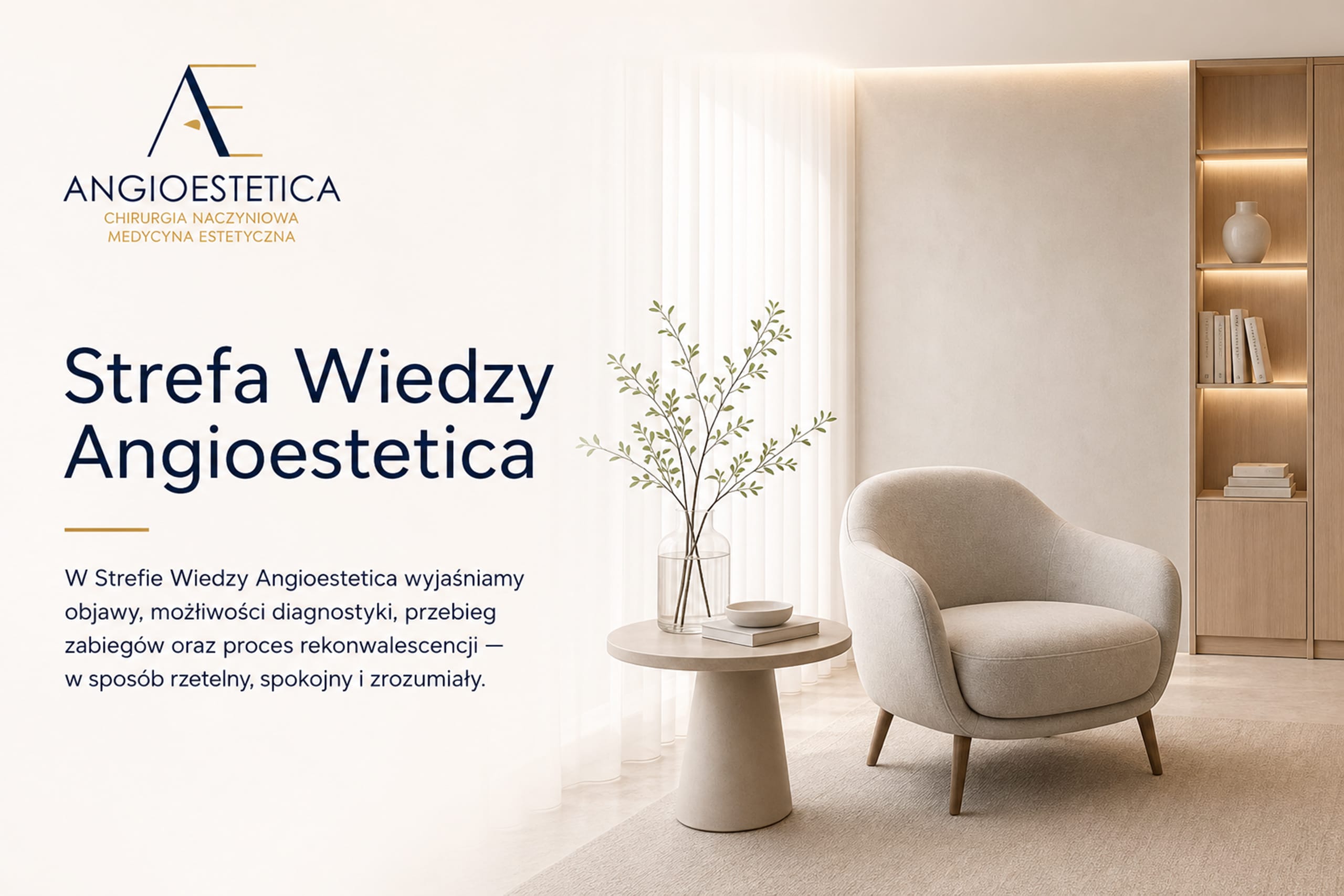 Strefa Wiedzy Angioestetica – artykuły o diagnostyce, leczeniu i rekonwalescencji